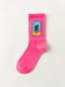 Шкарпетки «Кактус» рожеві | 6447088
