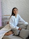 Халат-кимоно белый | 6452718 | фото 5
