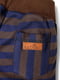 Штани синьо-коричневі у смужку | 6430392 | фото 2