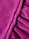 Платье фиолетовое велюровое | 6430629 | фото 3