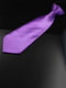 Галстук  фиолетовый на резинке | 6456926 | фото 2
