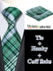 Подарунковий набір: краватка, хустка та запонки | 6456968