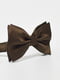 Краватка-метелик темно-коричнева | 6457003 | фото 2