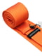 Оранжевый  подарочный набор галстук с запонками и платком | 6457005 | фото 2