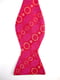 Краватка-метелик червоно-рожева з принтом | 6457023 | фото 2