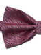 Краватка-метелик рожева з візерунком | 6457191 | фото 2