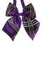 Краватка-метелик фіолетова в клітинку | 6457216