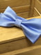 Краватка-метелик блакитна у блискітках | 6457315 | фото 2