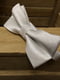Краватка-метелик біла у блискітках | 6457316 | фото 2