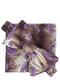 Краватка-метелик коричнево-фіолетова + хустка | 6457359 | фото 2