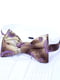 Краватка-метелик коричнево-фіолетова + хустка | 6457359 | фото 5