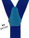 Подтяжки мужские ярко-синие | 6457412 | фото 2
