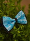 Краватка-метелик блакитна з малюнком | 6457462 | фото 2