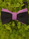 Краватка-метелик льняна двоколірна | 6457480 | фото 2