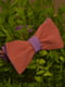 Краватка-метелик льняна двоколірна | 6457481 | фото 4