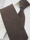 Краватка вузька коричнева | 6457506 | фото 2