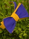 Краватка-метелик синьо-жовта двостороння | 6457546 | фото 6