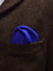 Платок  синий габардин с белой окантовкой | 6457577 | фото 2