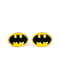 Запонки металические желтые с Бэтменом | 6457623 | фото 3