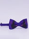 Краватка-метелик фіолетова з принтом | 6457645 | фото 2