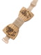 Галстук-бабочка деревянный с изображением собаки | 6457731 | фото 3