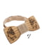 Галстук-бабочка деревянный с изображением собаки | 6457731 | фото 4