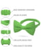 Бабочка зеленая цвета трилистника с габардина | 6458522 | фото 2