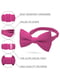 Краватка-метелик яскраво-рожева | 6458528 | фото 2