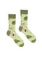 Шкарпетки зелені з принтом | 6459028 | фото 2
