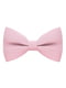 Краватка-метелик рожева льняна - маленька | 6459040