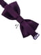 Краватка-метелик шовкова баклажанного кольору | 6459110 | фото 5