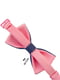 Краватка-метелик фіолетово-рожева з китайською свинкою | 6459151 | фото 4