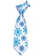 Подарочный белый набор в синюю снежинку | 6459216 | фото 5