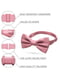 Краватка-метелик атласна рожева | 6459237 | фото 2