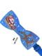 Галстук-бабочка деревянный синий “Дедушка мороз” | 6459265 | фото 3