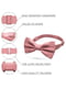 Краватка-метелик рожева атласна | 6459311 | фото 2