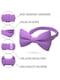 Краватка-метелик фіолетового кольору | 6459329 | фото 2