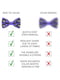 Краватка-метелик фіолетова "Веселий Скунс" | 6459342 | фото 3