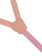 Підтяжки шкіряні рожеві | 6459373 | фото 3