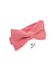Краватка-метелик ніжно-рожева льняна | 6459441 | фото 2
