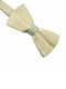 Краватка-метелик кремова із зеленою серединкою | 6459551 | фото 3