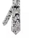 Краватка біло-чорна в принт | 6459641 | фото 3
