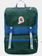 Рюкзак синьо-зелений | 6459763