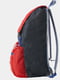 Рюкзак синий с красными вставками | 6459765 | фото 2