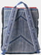 Рюкзак синий с красными вставками | 6459765 | фото 3