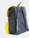 Рюкзак синій з жовтими вставками | 6459766 | фото 2