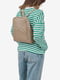 Рюкзак кожаный цвета тауп | 6460412 | фото 5