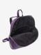 Рюкзак шкіряний фіолетовий | 6460415 | фото 5