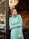 Платье-свитер ментолового цвета | 6464857 | фото 3