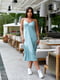 Сукня у білизняному стилі блакитна | 6465147 | фото 3